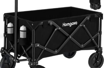 Collapsible 140-Gallon Folding Wagon Cart