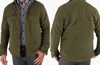 Tailor Vintage Men’s Faux Shearling Corduroy Jacket