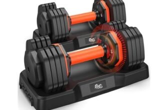 UKEEP 25LB Adjustable Dumbbells Pair