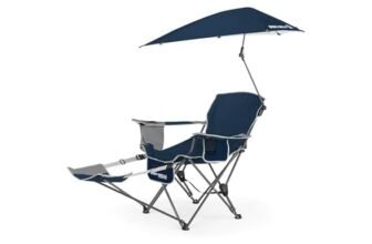 Sport-Brella Reclining Beach Chair 3-Position w/UPF 50+ Umbrella