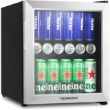 Beverage Refrigerator Cooler,Mini Fridge,Free Standing,1.6 Cu.Ft