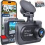 Dual Night Vision WiFi Dash Cam w/128GB Card