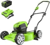 Greenworks 40V 19-in Brushless Lawn Mower MO40L414