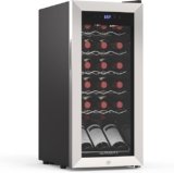 18 Bottle Wine Cooler with 41-68℉
